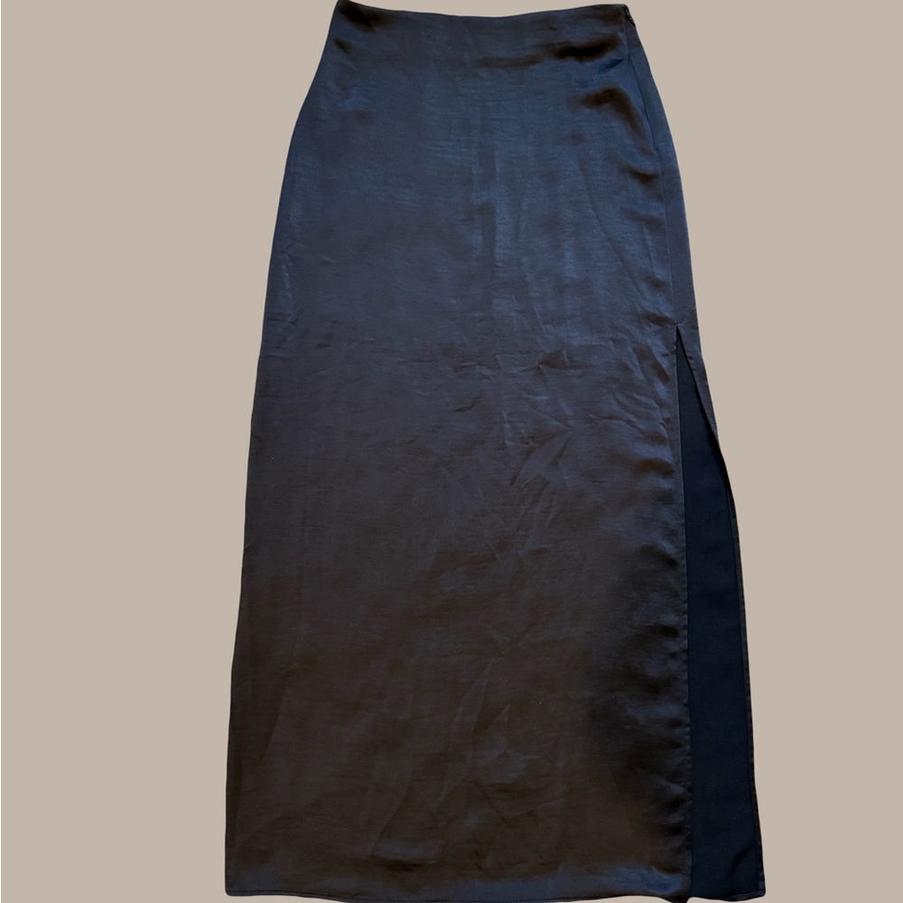 Elegant Black Maxi Skirt